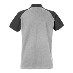 Fristads Acode Poloshirt Damen 7651 PIQ Größe S Grau/Dunkelgrau