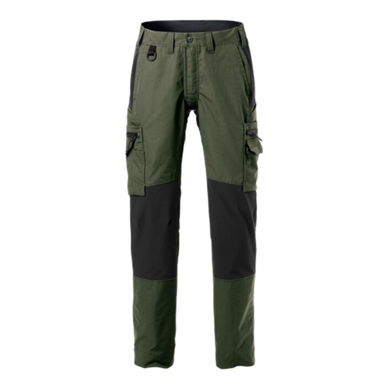Fristads Service Stretch-Hose Damen 2701 PLW Größe 38 Army Grün/Schwarz