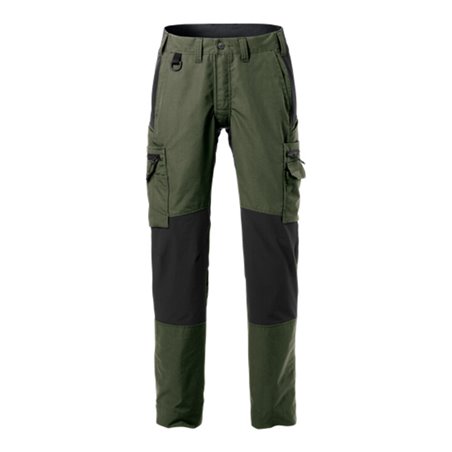 Fristads Service Stretch-Hose Damen 2701 PLW Größe 42 Army Grün/Schwarz