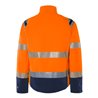 Fristads High Vis Green Stretchjacke Kl. 3 4647 GSTP Größe XL Warnschutz-Orange/Marine