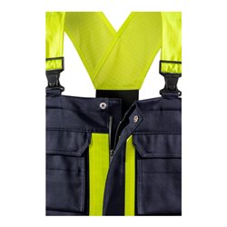 Fristads Schweisser latzhose 1029 WEL Größe C52 Marine/Warnschutz-Gelb