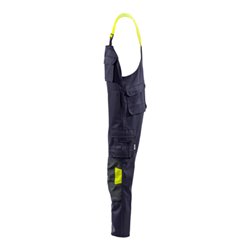 Fristads Schweisser latzhose 1029 WEL Größe C56 Marine/Warnschutz-Gelb