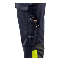 Fristads Schweisser latzhose 1029 WEL Größe C56 Marine/Warnschutz-Gelb