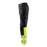 Fristads High Vis Handwerker Stretch-Hose Kl.1 2608 FASG Größe C154 Warnschutz-Gelb/Schwarz