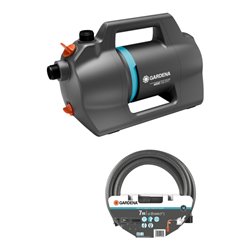 Gardena Gartenpumpe 4100 Silent Saugschlauch-Set