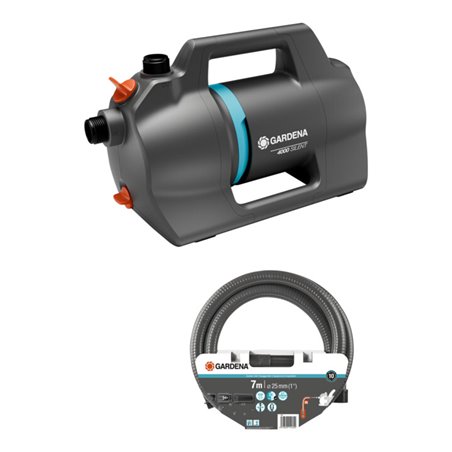 Gardena Gartenpumpe 4100 Silent Saugschlauch-Set