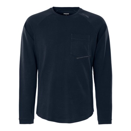 Fristads Langarm-T-Shirt 7820 GHT Größe S Dunkelmarine