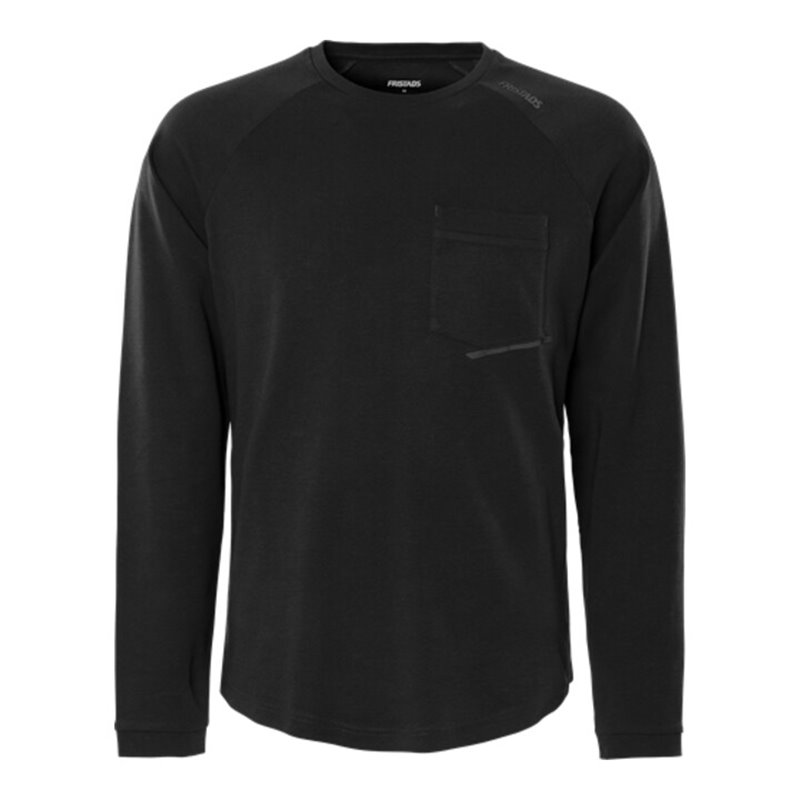 Fristads Langarm-T-Shirt 7820 GHT Größe M Schwarz