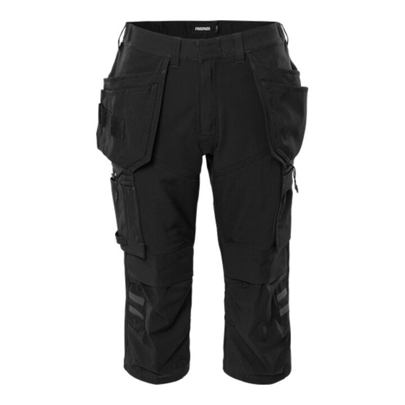 Fristads 3/4 Handwerkerhose 2600 GLWS Größe C56 Schwarz