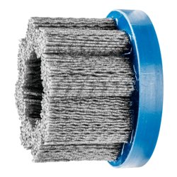 PFERD TOOLS COMPOSITE FLEX Tellerbürste DBU Ø 76x22,2 mm Bohrung SiC-Filament-Ø 1,10mm Korn 120 stationär