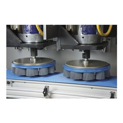 PFERD TOOLS COMPOSITE FLEX Tellerbürste DBU Ø 76x22,2 mm Bohrung SiC-Filament-Ø 1,10mm Korn 120 stationär