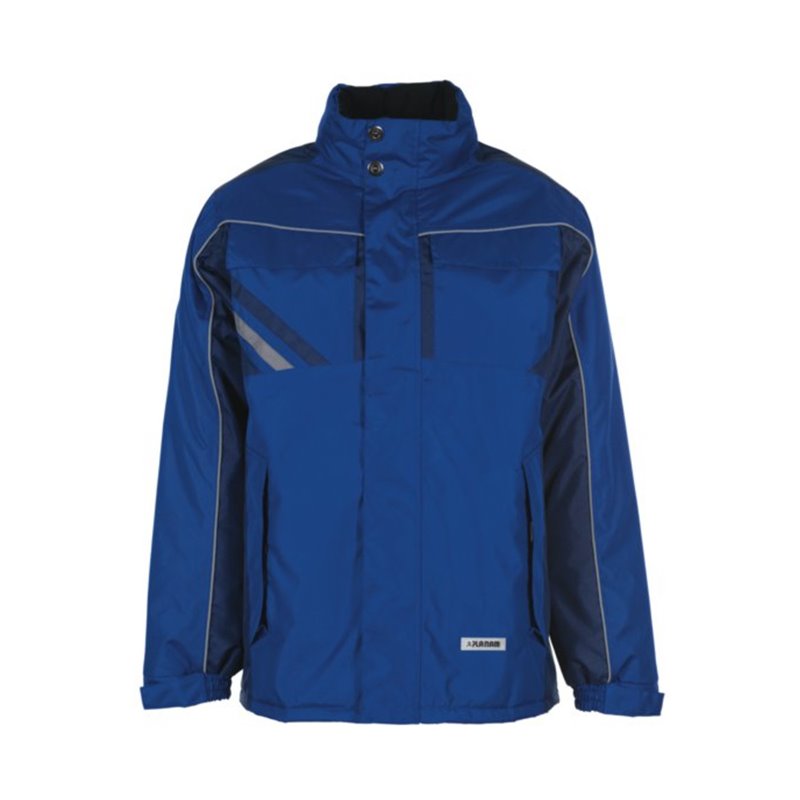 Planam Winterjacke Highline kornblau/marine
