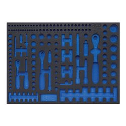 BGS Werkstattwageneinlage 3/3 4036-1, leer, für Art. 4036