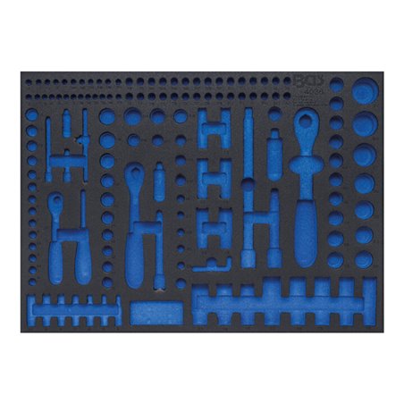 BGS Werkstattwageneinlage 3/3 4036-1, leer, für Art. 4036