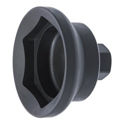 BGS Achsmuttern-Schlüssel 6966, Sechskant, für SAF Anhängerachsen, SW 85 mm