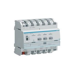 Hager Universal-Dimmaktor 3-f.KNX3x300WESL/LED TYA663AN