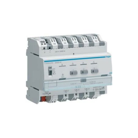 Hager Universal-Dimmaktor 3-f.KNX3x300WESL/LED TYA663AN