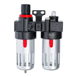 BGS Druckluft-Filter / Öler-Einheit mit Druckregler 8603