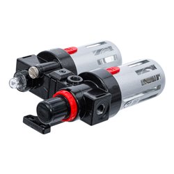 BGS Druckluft-Filter / Öler-Einheit mit Druckregler 8603