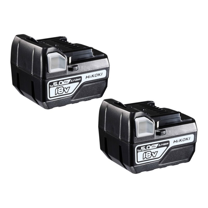 HiKOKI 2 Akkus 18 V 5,0 Ah 4270314