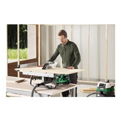 HiKOKI Akku-Tischkreissäge 36V C3610DRJ inkl. Untertisch