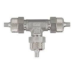 Riegler T-Verbinder, für Schlauch 8/6 mm, Edelstahl 1.4571