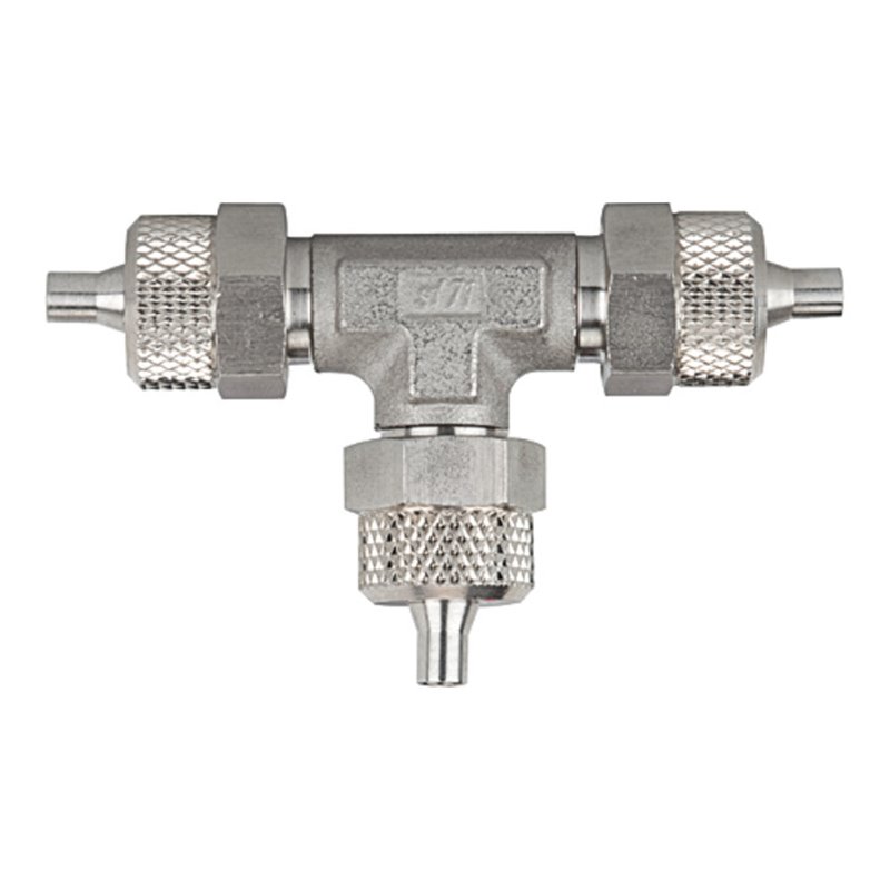 Riegler T-Verbinder, für Schlauch 8/6 mm, Edelstahl 1.4571