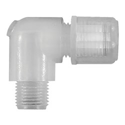 Riegler Winkel-Einschraubverschraubung G 3/8 a., f Schlauch 8/10 mm, PFA