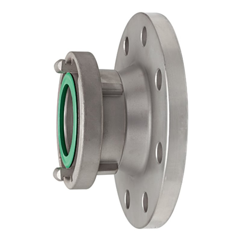 Riegler Storz-Ãœbergangsstück, ES V4A, Storz-Größe 110-A, Flansch DN 100