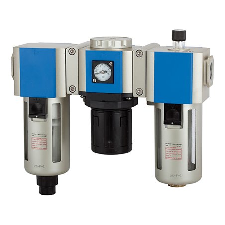 Riegler Wartungseinheit 3-tlg. »G«, PC-Beh., BG 400, G 1/2, 1,5-9 bar, HA