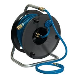 Riegler Druckluft-Schlauchtrommel, 20 m PVC-Schl. Ã¸ 15x9, Kupplung NW 7,2