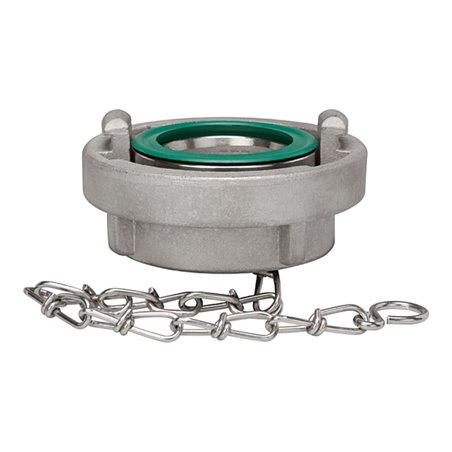 Riegler Storz-Blindkupplung, Kette, ES V4A, Storz-Größe 110-A, KA 133 mm