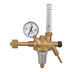 Riegler Flaschendruckregler, 200 bar, Formiergas, Mengenmesser 0-30 l/min