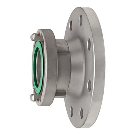 Riegler Storz-Ãœbergangsstück, ES V4A, Storz-Größe 75-B, Flansch DN 80