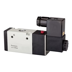 Riegler 3/2-Wegeven elektropn., monost., NC, G 1/8, 230V, 50 Hz, 500l/min