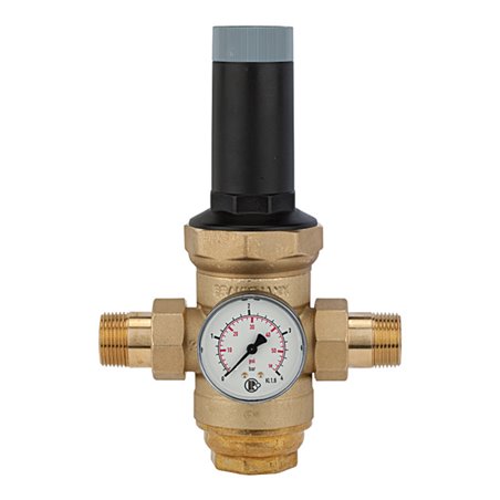 Riegler Druckregler für Trinkwasser, DVGW nicht notw., R 1/2, 0,5 - 2 bar