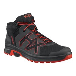 Freizeitschuh CONNEXIS Go GTX mid Gr.9,5(44) schwarz/rot Mikrofaser/Textil