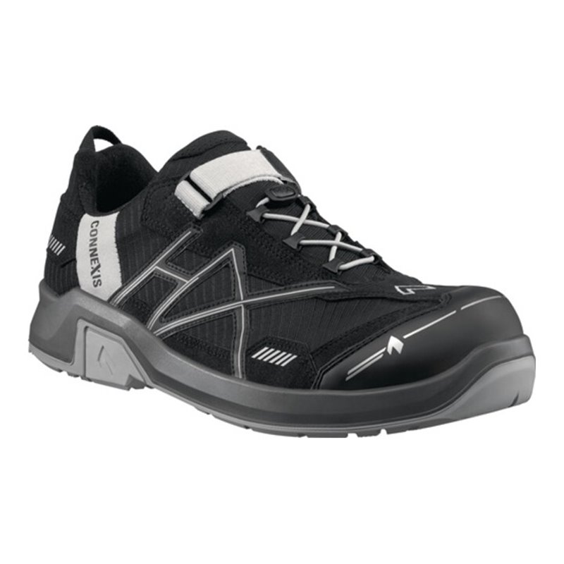 Sicherheitsschuh CONNEXIS low Gr.11 (46) schwarz/silber S1P HRO HI CI SRC ESD