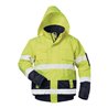 Warnschutz-Pilotjacke HASSO Gr.L fluoresz.gelb/marine SAFESTYLE