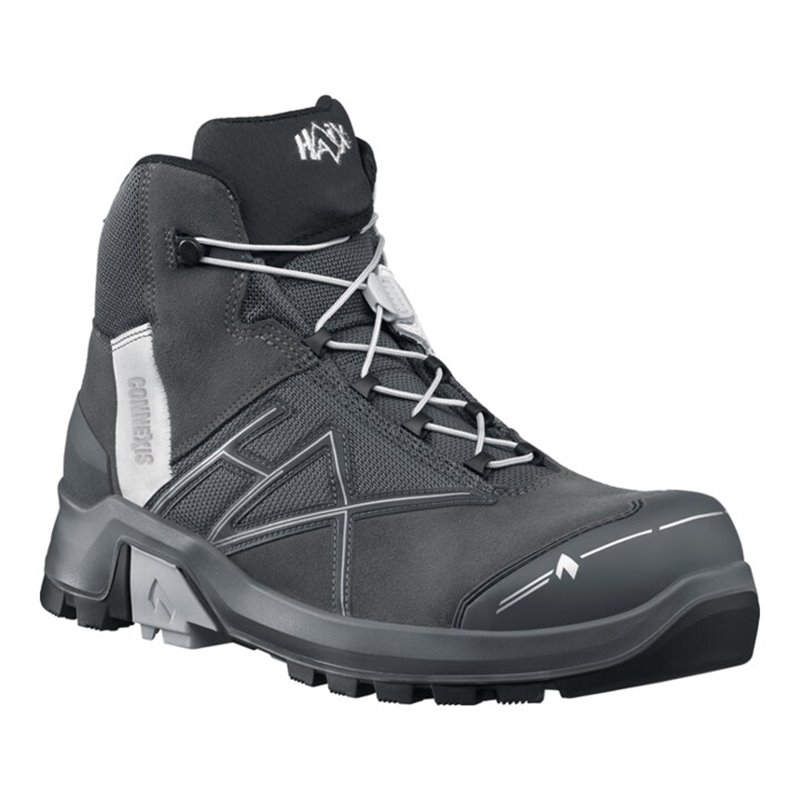 Sicherheitsstiefel Connexis® GTX mid Gr.8(42) grau/silber S3 HRO HI CI WR SRC