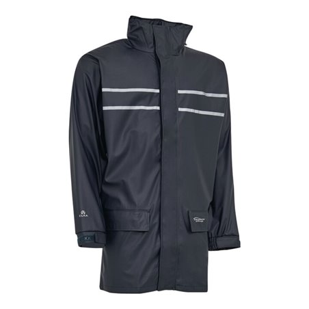 Regenschutzjacke DRY ZONE D-LUX Gr.L marine ELKA RAINWEAR