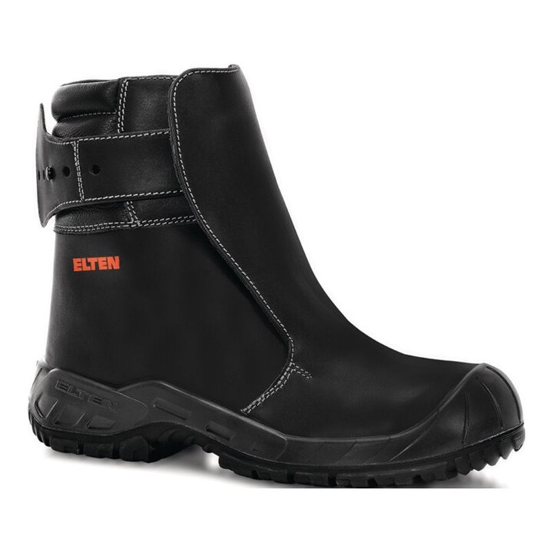 Gießerstiefel Calvin Gr.42 schwarz Leder S3 SRC HRO HI1 Fe Al EN ISO 20349 ELTEN
