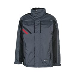 Planam Winterjacke Highline schiefer/schwarz