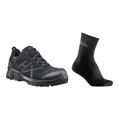 Sicherheitsschuh m.Funktionssocke Gr.43/43-45 schwarz HAIX