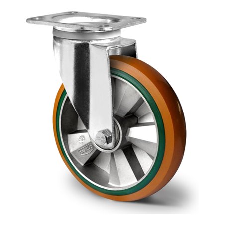 CASCOO Lenkrolle ø 125 mm Serie BAY5 Doppelkugellager E-Serie