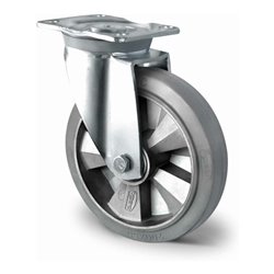 CASCOO Lenkrolle ø 200 mm Serie BAF2 Doppelkugellager K-Serie