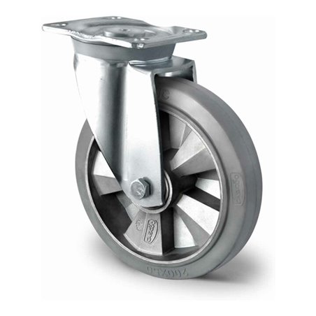 CASCOO Lenkrolle ø 200 mm Serie BAF2 Doppelkugellager K-Serie