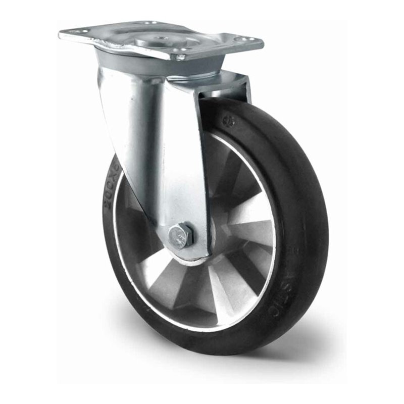 CASCOO Lenkrolle ø 200 mm Serie BAF4 Doppelkugellager K-Serie