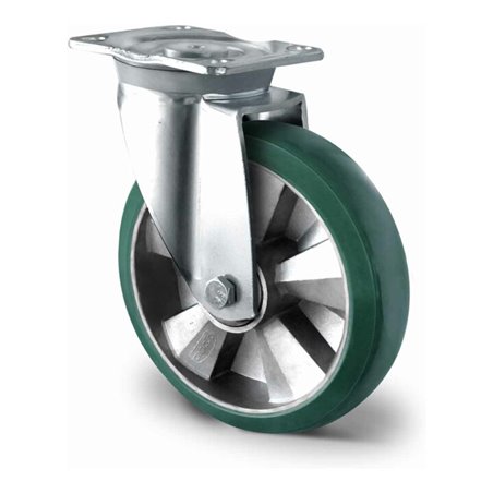 CASCOO Lenkrolle ø 200 mm Serie BAX7 Doppelkugellager K-Serie