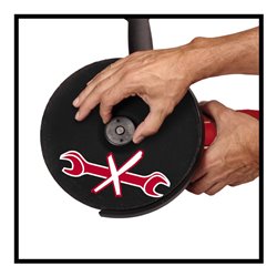 Einhell Professional Akku-Winkelschleifer AXXIO 36/230 Q